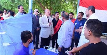 رئيس جامعة سوهاج يوجه بزيادة نقاط التبرع بالدم لاستيعاب الإقبال المتزايدة للطلاب