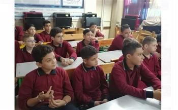 "العمل" : نشر ثقافة السلامة والصحة المهنية بين طلاب مدارس ببورسعيد