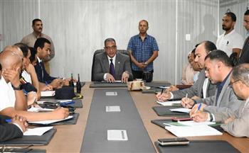 محافظ الفيوم يتابع جاهزية المعدات وكفاءة القوى البشرية لمواجهة الأزمات الطارئة