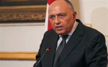   وزير الخارجية: أولوية مصر وقف العمليات العسكرية واستعادة الهدوء في غزة