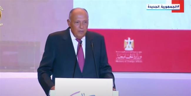 وزير الخارجية: مصر استعادت ثقة الشركاء الدوليين بعد اهتزازها أعقاب أحداث 2011