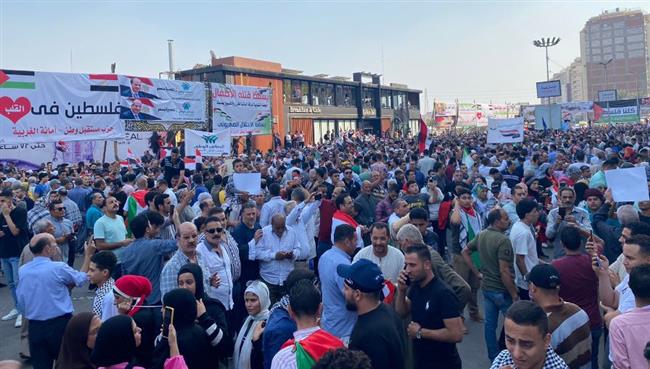 بالفيديو.. الغربية تنتفض لا لتهجير الفلسطينيين