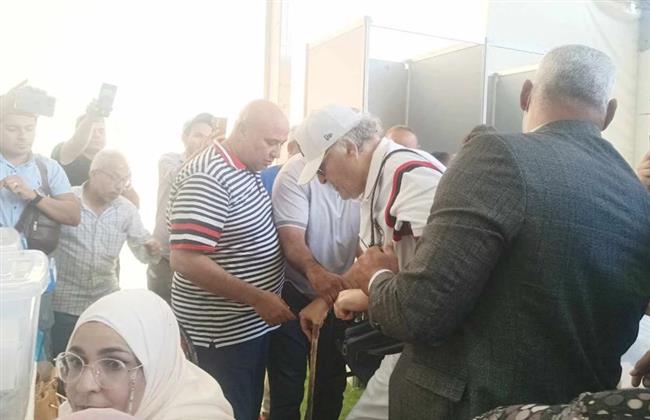 ممدوح عباس يشارك فى انتخابات الزمالك 