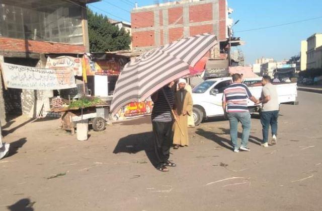 تكثيف الحملات اليومية لرفع الإشغالات وإزالة التعديات بدمنهور