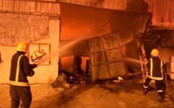 الحماية المدنية بالمنيا تخمد حريقا هائلا في مغلق أخشاب بملوي دون إصابات