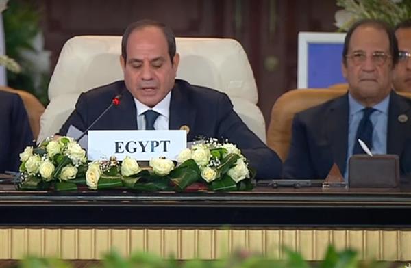 الرئيس السيسي: مصر تدين ترويع المدنيين
