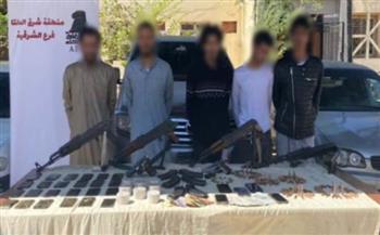 ضبط 9 عناصر إجرامية بحوزتهم كمية من المواد المخدرة بالشرقية والمنوفية