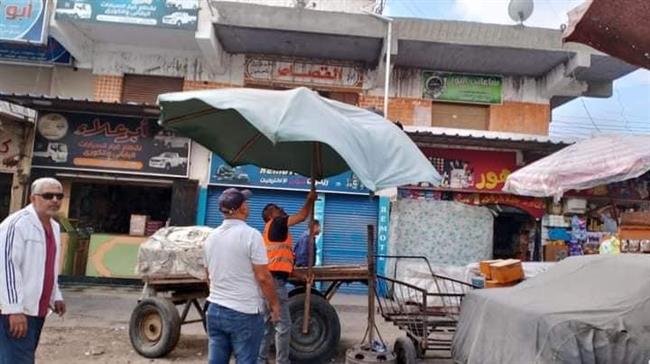 رفع 566 حالة إشغال طريق مخالف خلال حملات مكبرة بالبحيرة