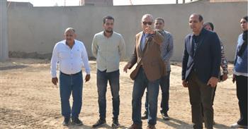 محافظ القليوبية يتفقد أعمال إنشاء المحطة الوسيطة بالقناطر الخيرية