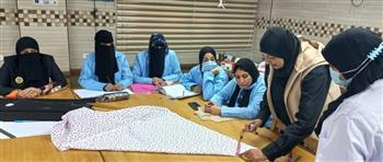 وزارة العمل: تدريب فتيات بور سعيد على مهنة الخياطة والتفصيل بمركز التدريب المهني