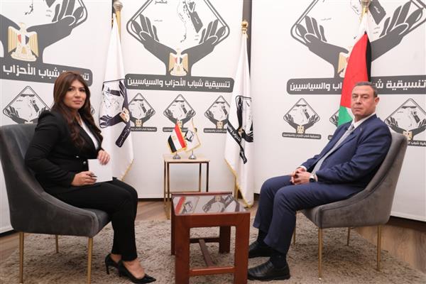 السفير الفلسطيني لـ "التنسيقية": كل الشكر للرئيس السيسي والشعب المصرى لدفاعهم عن الفلسطينيين