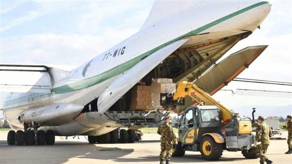 إلى مطار العريش.. انطلاق أولى رحلات المساعدات الإنسانية الجزائرية للفلسطينيين