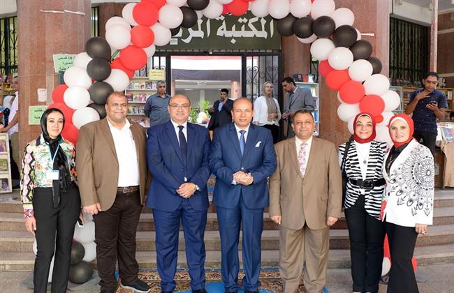 افتتاح معرض الكتاب الـ12 بجامعة المنصورة