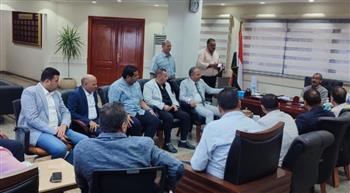   بالصور.. لقاءات رئيس جهاز بدر مع ممثلي مجلس الأمناء وجمعية المستثمريين 