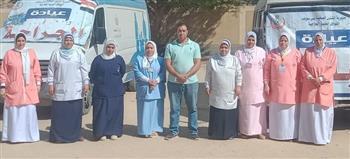 محافظ بنى سويف: الكشف وتوفير العلاج لــ 1600حالة  في 7  تخصصات  ضمن مبادرة "حياة كريمة"