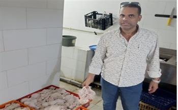 ضبط 41 طنا و280 كجم مصنعات لحوم غير صالحة للاستهلاك الآدمي في الجيزة
