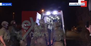 مشاهد خاصة لتسليم السيدتين المحتجزتين في قطاع غزة