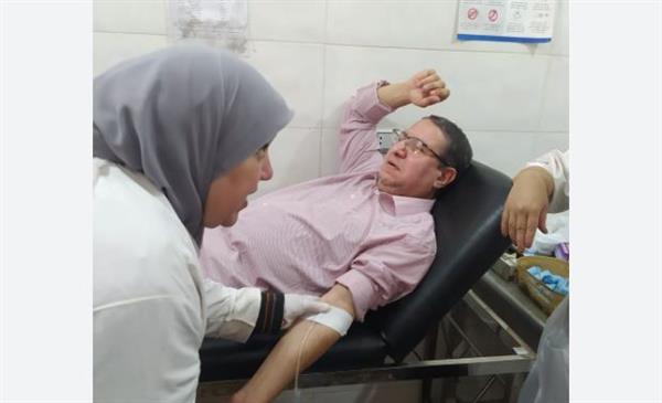 "صحة الدقهلية" تطلق حملة للتبرع بالدم لصالح ضحايا قصف الاحتلال على قطاع غزة