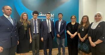 وفد التنسيقية يبحث مع نائب ممثل منظمة اليونيسيف تدهور الأوضاع الإنسانية في غزة