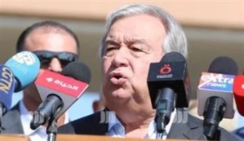 أنطونيو جوتيريش: إسرائيل تقصف غزة بلا هوادة وعدد الضحايا المدنيين في تزايد مقلق