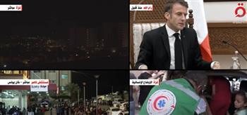   ماكرون: الرئيس المصري يقوم بدور متميز لإيصال المساعدات لغزة