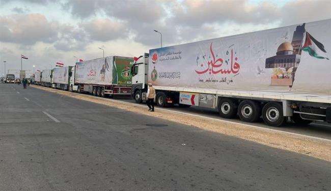شيخ الأزهر يوجه بتسيير قافلة إلى غزة من 18 شاحنة محملة بالأدوية والمواد الغذائية 