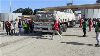  الأمم المتحدة: دخول ثالث قافلة تضم 20 شاحنة من معبر رفح لقطاع غزة يوم الاثنين