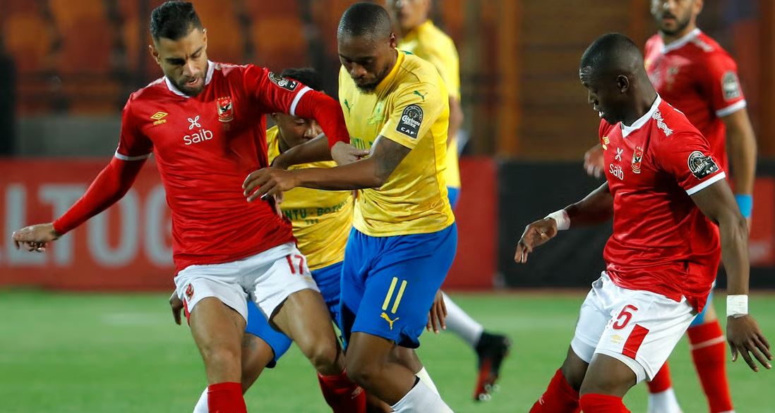 كاف يعلن عن حكم مباراة الذهاب بين الأهلي وصن داونز بالدوري الإفريقي