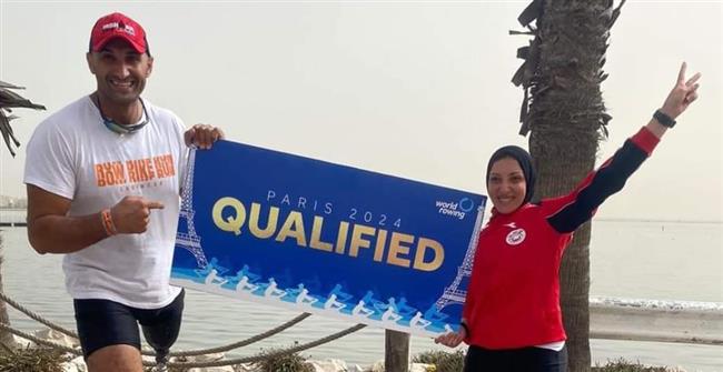 وزير الرياضة يهنئ لاعبي الزوجي المختلط في التجديف بعد التأهل لبارالمبياد باريس