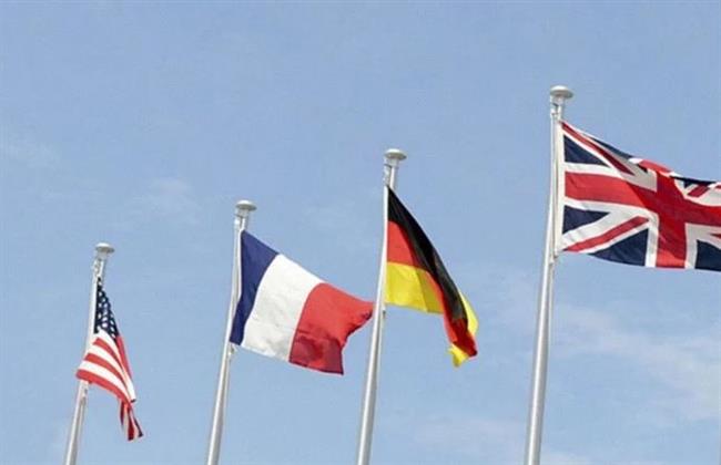أمريكا وفرنسا وألمانيا وبريطانيا تبحث تقديم المساعدات الإنسانية المستدامة للمدنيين الفلسطينيين