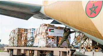   وصول طائرتين مغربيتين إلى مطار العريش محملتين بمساعدات للفلسطينيين