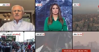 رئيس مركز الأرض للدراسات: ماكرون حزين على الضحايا الإسرائيليين ولا يرى ما يحدث في غزة