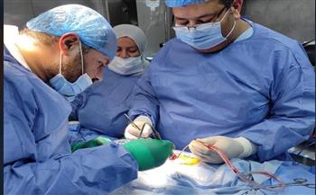   لأول مرة بإقليم الدلتا وجامعة طنطا: إجراء جراحة بالقناة الشوكية لطفل مصاب بالشلل الدماغي