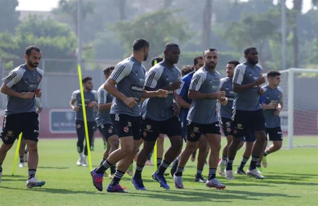 الدوري الإفريقي.. الأهلي يختتم تدريباته قبل السفر لجنوب إفريقيا