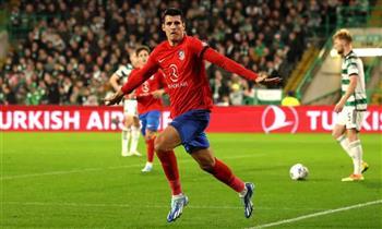 أتليتيكو مدريد يتعادل 2-2 مع سيلتيك ضمن المجموعة الخامسة بدوري أبطال أوروبا