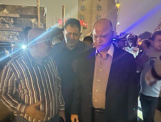 إصابة شخص إثر سقوط أتوبيس من أعلى نفق أحمد بدوى بشبرا