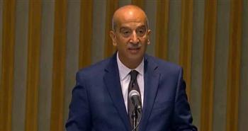   ممثل مصر في الأمم المتحدة: لا للتهجير القسري للفلسطينيين.. وكفى تجاهلا لحقوق الإنسان
