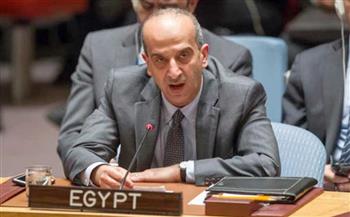    مندوب مصر: أية محاولة لتهجير الشعب الفلسطيني للمرة الثالثة يتعين مجابهتها بكل حزم