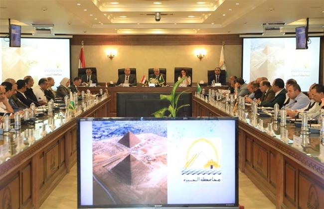 "تنفيذي الجيزة" يوافق على عدد من المشروعات الخدمية لتحسين جودة حياة المواطنين