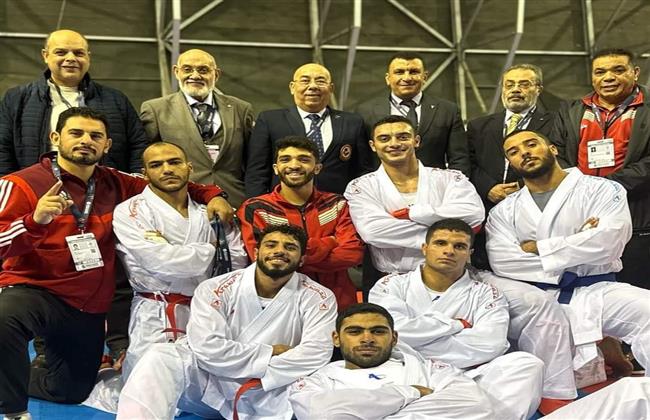 منتخب مصر للكاراتيه يحقق 6 ميداليات في بطولة العالم.. ووزير الرياضة يهنئهم