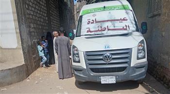 ضمن "حياة كريمة".. الكشف على 1101 مواطن في قافلة طبية مجانية بدشنا شمال قنا