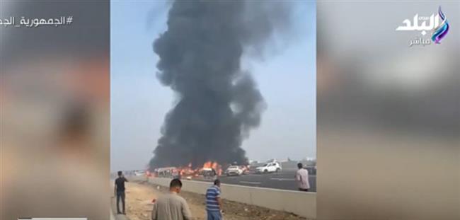 تفاصيل الحادث المروع على طريق القاهرة الإسكندرية| فيديو