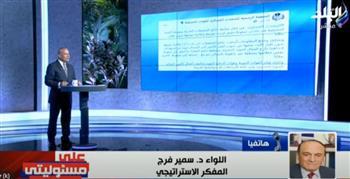 تعليق ناري من سمير فرج على سقوط مسيرتين بنويبع وطابا.. فيديو