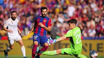   الشوط الأول.. برشلونة يتقدم على الريال في الدوري الإسباني