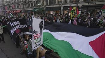   خروج 10 آلاف متظاهر في برلين من أجل غزة