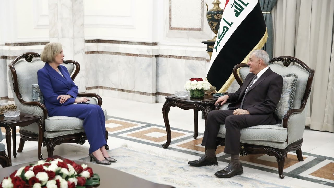 الرئيس العراقي يبحث مع سفيرة أستراليا تعزيز العلاقات الثنائية وتبادل الخبرات