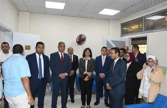 افتتاح وحدتي "التصلب المتعدد" و"تفتيت الحصوات" بمستشفى الفيوم العام