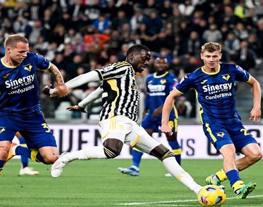 يوفنتوس يفوز 1-صفر على ضيفه هيلاس فيرونا ويتصدر الدوري الإيطالي