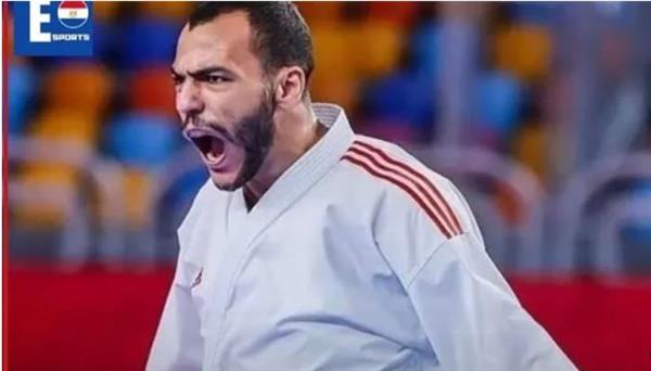 عبد الله ممدوح لاعب طلائع الجيش يحقق ذهبية بطولة العالم للكاراتيه