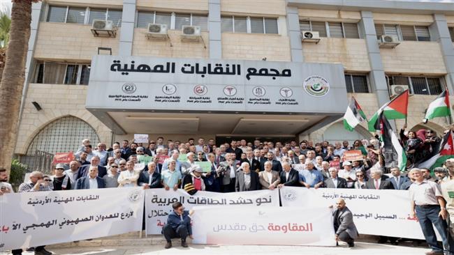 النقابات المهنية تنتفض لنصرة غزة